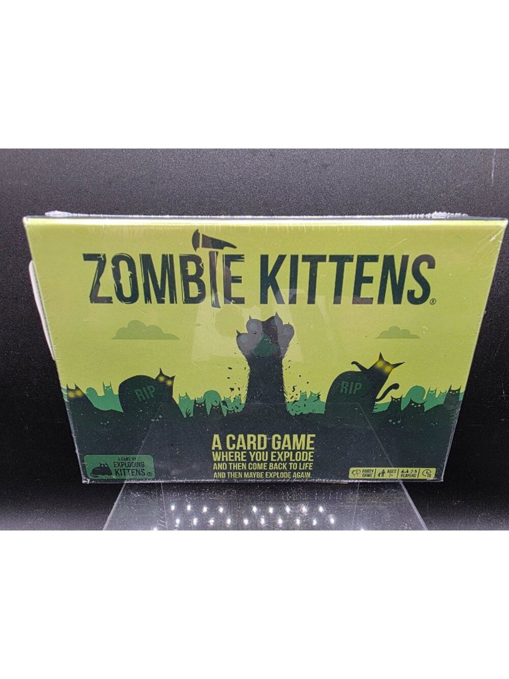 Zombie Kittens Card Game Exploding Kittens Series Ages 7+ Party Game Family Fun